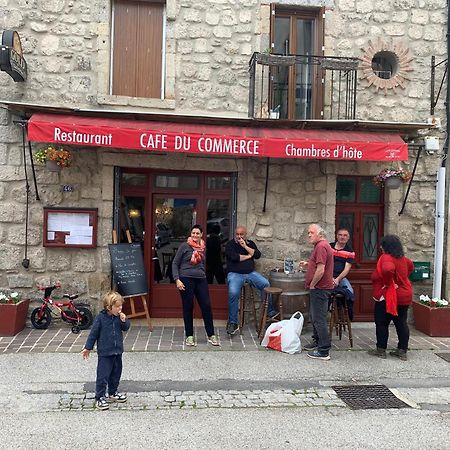 Cafe Du Commerce Genolhac Exterior foto